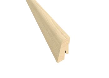 Finért gulvlist 19x40 mm