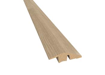 Seuil de niveau bois massif (parquet 15 mm) 58x20 mm