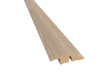 Seuil de niveau bois massif (parquet 15 mm) 58x20 mm