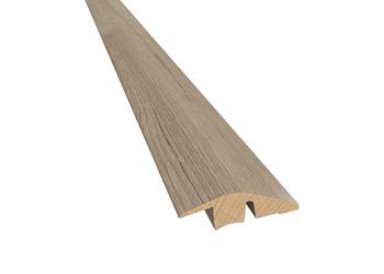 Seuil de niveau bois massif (parquet 15 mm) 58x20 mm