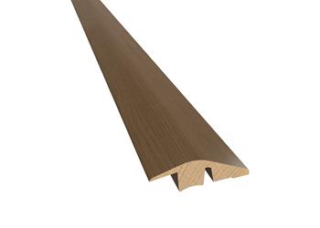 Seuil de niveau bois massif (parquet 15 mm) 58x20 mm