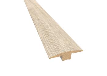 Seuil de raccordement bois massif (parquet 15 mm) 58x17 mm