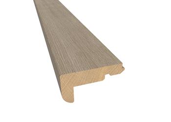 Nez de marche bois massif pour Woodloc® (parquet 15 mm) 60x35 mm