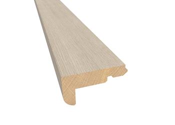 Nez de marche bois massif pour Woodloc® (parquet 15 mm) 60x35 mm