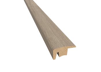 Seuil d'arrêt bois massif (parquet 15 mm) 38x22 mm