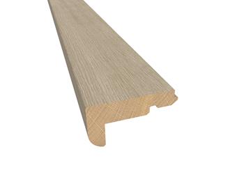 Nez de marche bois massif pour Woodloc® (Artisan parquet 15 mm) 60x35 mm