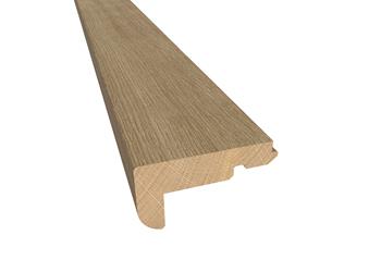 Nez de marche bois massif pour Woodloc® (Artisan parquet 15 mm) 60x35 mm