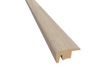 Seuil d'arrêt bois massif (parquet 15 mm) 38x22 mm