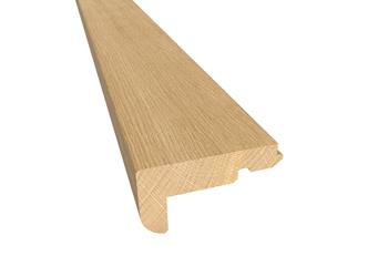 Nez de marche bois massif pour Woodloc® (parquet 15 mm) 60x35 mm