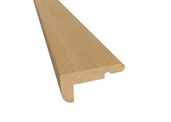 Nez de marche bois massif pour Woodloc® (parquet 13 mm) 60x35 mm