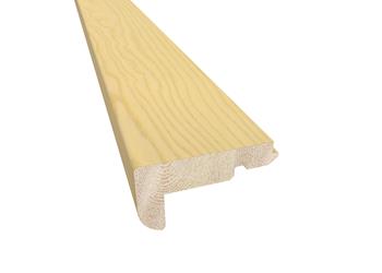 Nez de marche bois massif pour Woodloc® (parquet 15 mm) 60x35 mm