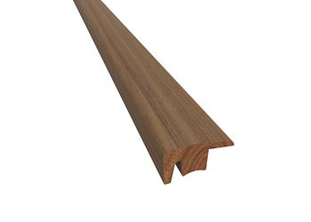 Seuil d'arrêt bois massif (parquet 15 mm) 38x22 mm