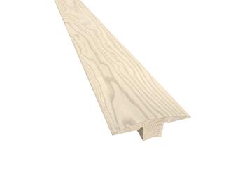 Seuil de raccordement bois massif (parquet 15 mm) 58x17 mm