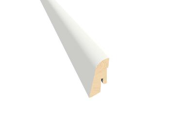 Viilupintainen jalkalista 19 x 40 mm