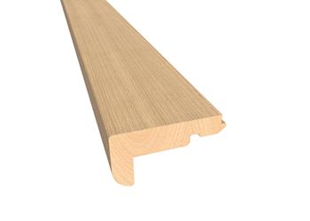 Nez de marche bois massif pour Woodloc® (parquet 15 mm) 60x35 mm