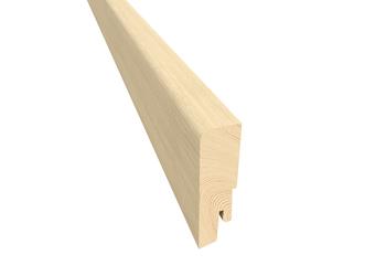 Finért gulvlist 16x60 mm