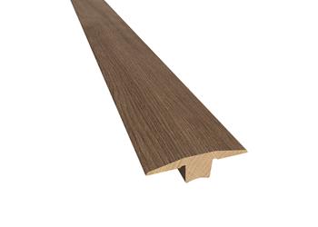 Seuil de raccordement bois massif (parquet 15 mm) 58x17 mm