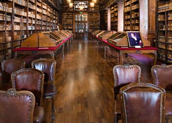 LIBRARY, UNIVERSITY DE PAVIA