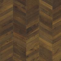 Oak Chevron Dark brown