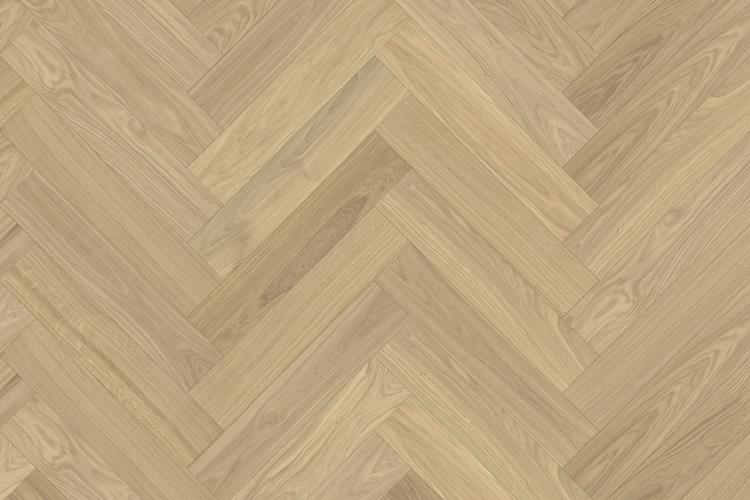 Herringbone Eiche AB Dim Weiß