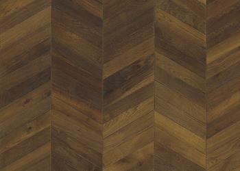 Oak Chevron Dark brown